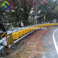 Easy replace Highway guardrail anti crash roller barrier